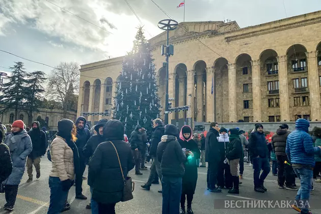 Протесты в Грузии