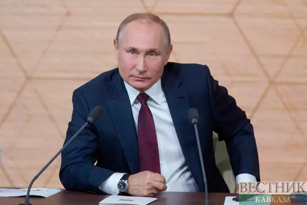 Владимир Путин передал Мехрибан Алиевой поздравления с днем рождения