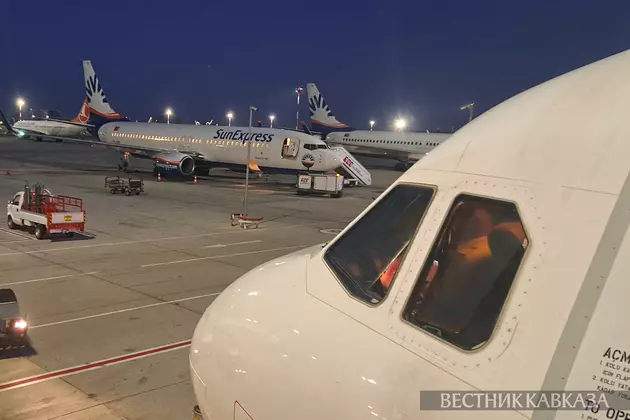 Самолет SunExpress airlines
