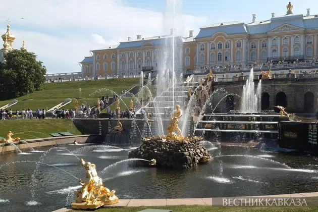 Большой каскад в Петергофе