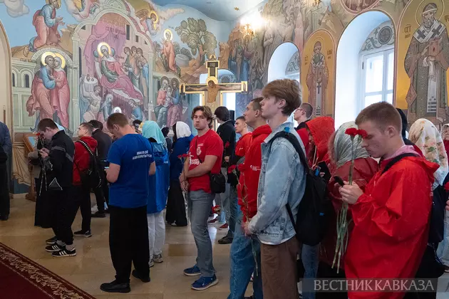Траурное мероприятие посвященное памяти жертв террористического акта 2004 года в школе Беслана