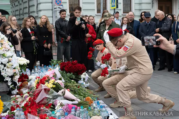 Траурное мероприятие посвященное памяти жертв террористического акта 2004 года в школе Беслана