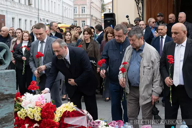 Траурное мероприятие посвященное памяти жертв террористического акта 2004 года в школе Беслана