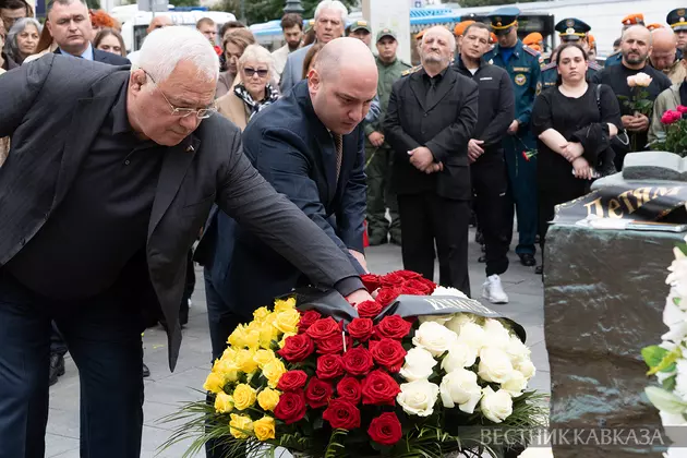 Траурное мероприятие посвященное памяти жертв террористического акта 2004 года в школе Беслана