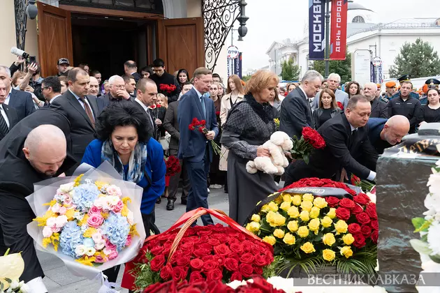 Траурное мероприятие посвященное памяти жертв террористического акта 2004 года в школе Беслана