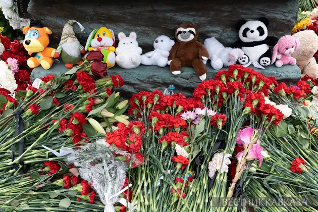 Траурное мероприятие посвященное памяти жертв террористического акта 2004 года в школе Беслана
