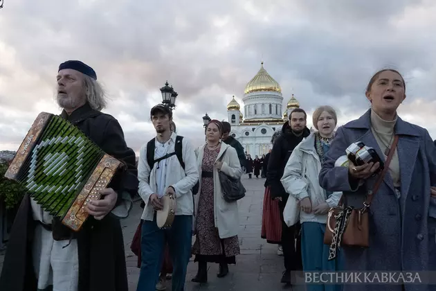 Празднование Дня города в Москве