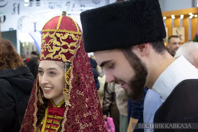 Какрдино-Балкарский национальный костюм