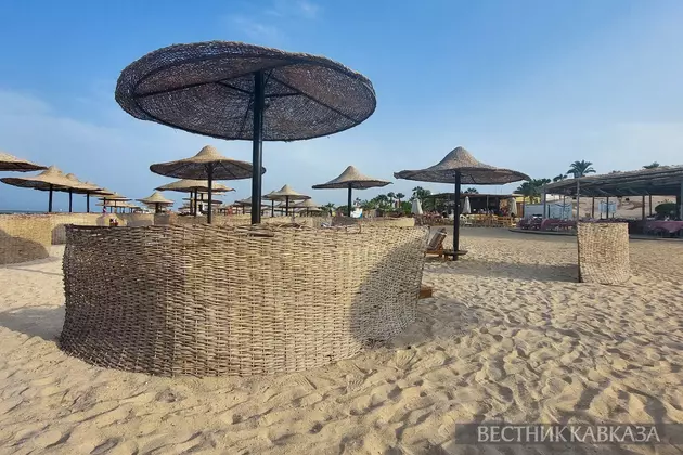 Пляж на Красном море