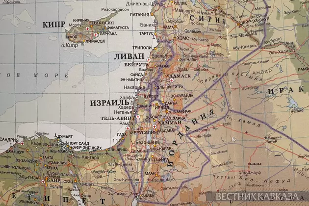Карта Израиля