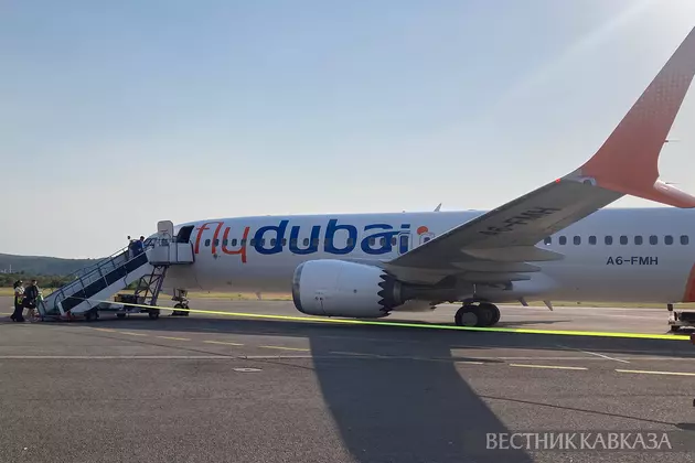 Самолет авиакомпании Flydubai