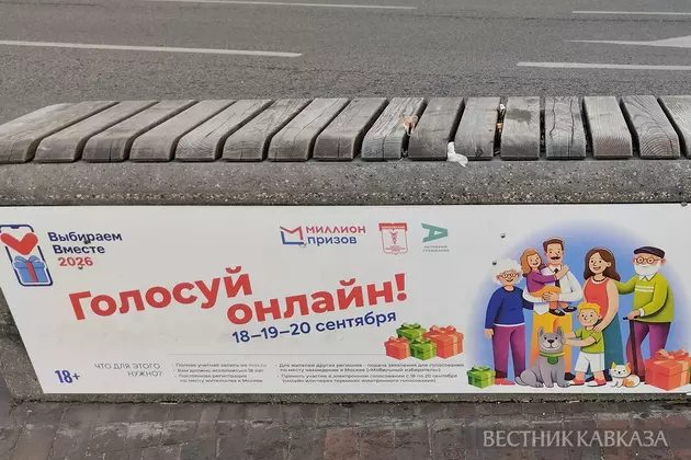 Плакат про Выборы в Государственную думу РФ в 2026 году