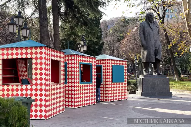 Тбилиси перед Новым годом