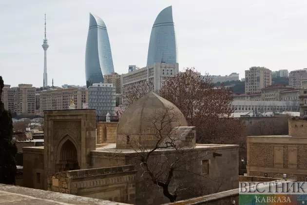 В Баку проходит основная гонка Гран-при Азербайджана "Формулы-1"