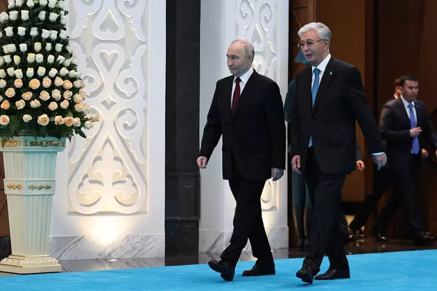 Владимир Путин и Касым-Жомарт Токаев