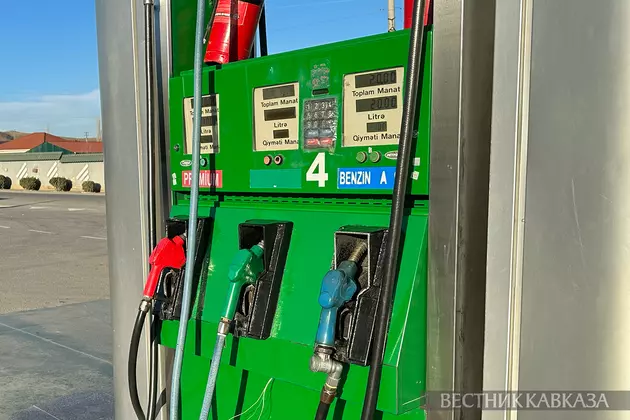 Заправка Азербайджанской нефтегазовой компании