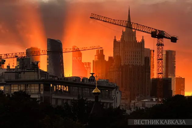 Закат в Москве