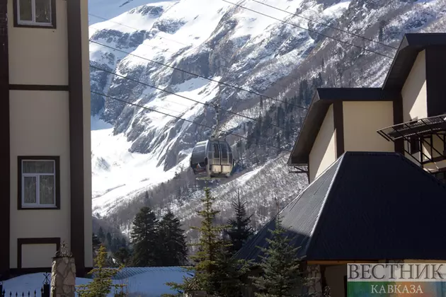 На горнолыжном курорте Домбай произошло отключение электроэнергии