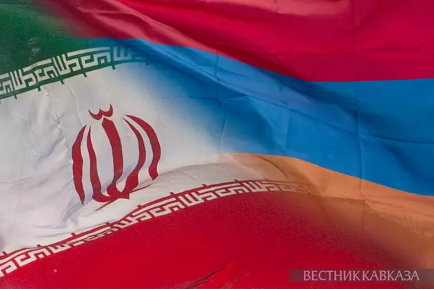 Флаг Ирана и Армениии