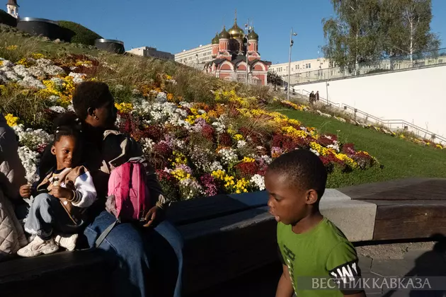 Осень в парке Зарядье