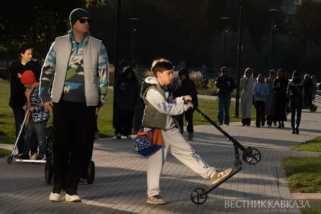 Осень в парке Ходынское поле