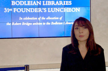 Академик Наргиз Пашаева приняла участие в торжественном приеме в честь основателя Бодлейнской библиотеки Оксфордского университета