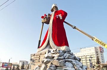 Первый в России бронзовый памятник Деду Морозу поставят в Железноводске