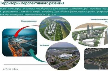 Левый берег Дона в Ростове станет территорией перспективного развития