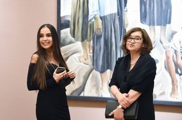 Лейла Алиева посетила выставку &quot;Произведения из коллекции Третьяковской галереи&quot; (ФОТО)