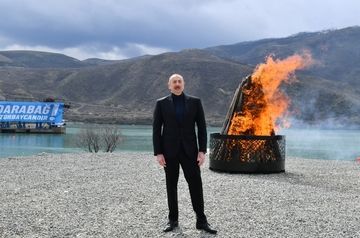 Ильхам Алиев: азербайджанский народ навсегда вернулся в Карабах и Восточный Зангезур
