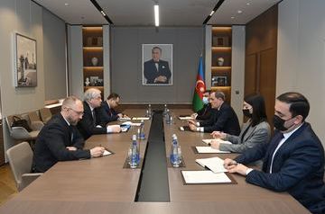 Игорь Ховаев и Джейхун Байрамов провели переговоры в Баку