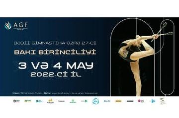 27-е Первенство Баку по художественной гимнастике пройдет 3-4 мая