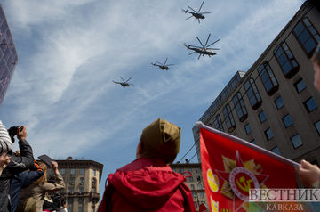 На Красной площади проходит парад Победы