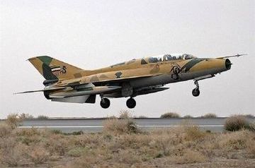 В провинции Исфахан разбился истребитель F-14 иранских ВВС