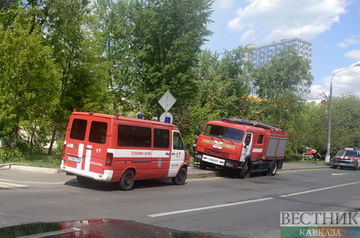 Астраханские огнеборцы потушили природный пожар в заповеднике