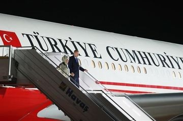 Эрдоган прилетел в Нью-Йорк на сессию Генассамблеи ООН 