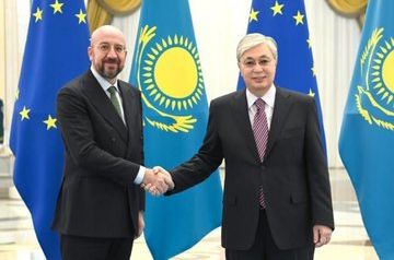 Президент Казахстана принял главу Европейского совета