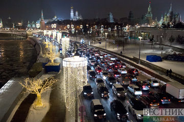 Длина пробок в Москве превысила 250 км