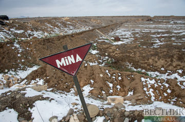 На освобожденных землях Азербайджана нашли более 200 опасных боеприпасов