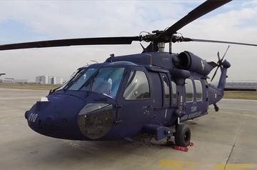 ВВС Турции получили первый многоцелевой вертолет Т-70