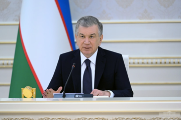 Глава Узбекистана прибывает в Кыргызстан 