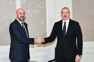 Алиев и Мишель в Мюнхене обсудили мирный процесс с Арменией