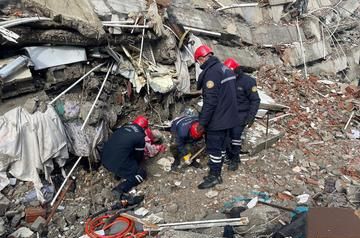 Последствия землетрясения в Турции 6 февраля 2023 года