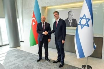 Глава МИД Израиля и министр экономики Азербайджана