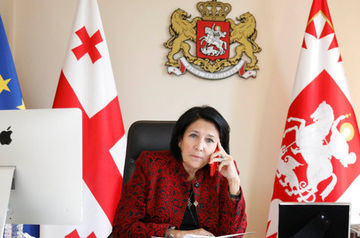 президент Грузии Саломе Зурабишвили
