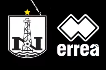 Логотипы футбольного клуба “Нефтчи“ и бренда итальянской одежды Errea
