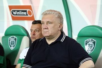 Главный тренер футбольного клуба “Ахмат“ Сергей Ташуев