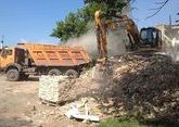 В Симферополе демонтировали 46 незаконных торговых объектов 