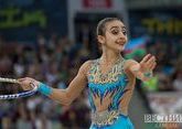 Зохра Агамирова закрепилась на шестой строчке квалификации упражнений с обручем Кубка мира по художественной гимнастике в Баку