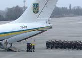 В киевский аэропорт &quot;Борисполь&quot; прибыл самолет с телами погибших в авиакатастрофе под Тегераном